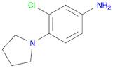 Benzenamine, 3-chloro-4-(1-pyrrolidinyl)-