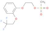 Ethanol, 2-[2-(2,2,2-trifluoroethoxy)phenoxy]-, 1-methanesulfonate