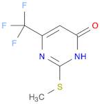 4(3H)-Pyrimidinone, 2-(methylthio)-6-(trifluoromethyl)-