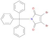 1H-Pyrrole-2,5-dione, 3,4-dibromo-1-(triphenylmethyl)-