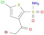 2-Thiophenesulfonamide, 3-(2-bromoacetyl)-5-chloro-