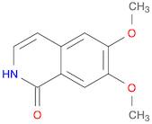1(2H)-Isoquinolinone, 6,7-dimethoxy-