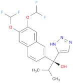 1H-1,2,3-Triazole-5-methanol, α-[6,7-bis(difluoromethoxy)-2-naphthalenyl]-α-(1-methylethyl)-, (αS)-