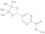 2-Pyrimidinecarboxylic acid, 5-(4,4,5,5-tetramethyl-1,3,2-dioxaborolan-2-yl)-, methyl ester