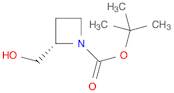 1-Azetidinecarboxylic acid, 2-(hydroxymethyl)-, 1,1-dimethylethyl ester, (2S)-