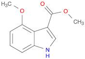 1H-Indole-3-carboxylic acid, 4-methoxy-, methyl ester