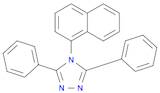 4H-1,2,4-Triazole, 4-(1-naphthalenyl)-3,5-diphenyl-