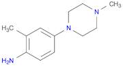 Benzenamine, 2-methyl-4-(4-methyl-1-piperazinyl)-
