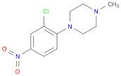 Piperazine, 1-(2-chloro-4-nitrophenyl)-4-methyl-