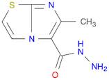 Imidazo[2,1-b]thiazole-5-carboxylic acid, 6-methyl-, hydrazide