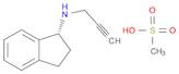 1H-Inden-1-amine, 2,3-dihydro-N-2-propyn-1-yl-, (1R)-, methanesulfonate (1:1)