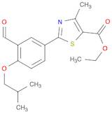 5-Thiazolecarboxylic acid, 2-[3-formyl-4-(2-methylpropoxy)phenyl]-4-methyl-, ethyl ester