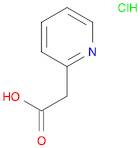 2-Pyridineacetic acid, hydrochloride (1:1)
