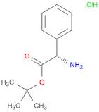Benzeneacetic acid, α-amino-, 1,1-dimethylethyl ester, hydrochloride (1:1), (αS)-