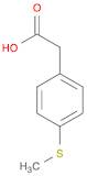Benzeneacetic acid, 4-(methylthio)-