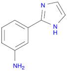 Benzenamine, 3-(1H-imidazol-2-yl)-