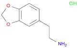 1,3-Benzodioxole-5-ethanamine, hydrochloride (1:1)