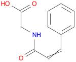 Glycine, N-(1-oxo-3-phenyl-2-propen-1-yl)-