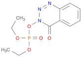 Phosphoric acid, diethyl 4-oxo-1,2,3-benzotriazin-3-yl ester