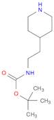 Carbamic acid, N-[2-(4-piperidinyl)ethyl]-, 1,1-dimethylethyl ester