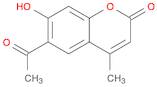 2H-1-Benzopyran-2-one, 6-acetyl-7-hydroxy-4-methyl-