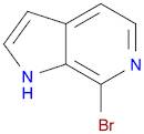 1H-Pyrrolo[2,3-c]pyridine, 7-bromo-