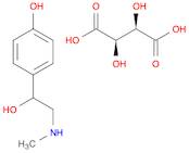 Benzenemethanol, 4-hydroxy-α-[(methylamino)methyl]-, (2R,3R)-2,3-dihydroxybutanedioate (2:1)