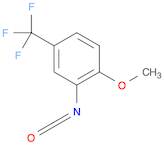 Benzene, 2-isocyanato-1-methoxy-4-(trifluoromethyl)-