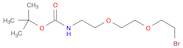 Carbamic acid, N-[2-[2-(2-bromoethoxy)ethoxy]ethyl]-, 1,1-dimethylethyl ester