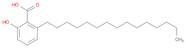 Benzoic acid, 2-hydroxy-6-pentadecyl-