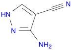 1H-Pyrazole-4-carbonitrile, 3-amino-
