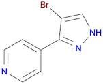 Pyridine, 4-(4-bromo-1H-pyrazol-3-yl)-