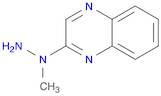 Quinoxaline, 2-(1-methylhydrazinyl)-