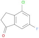 1H-Inden-1-one, 4-chloro-6-fluoro-2,3-dihydro-