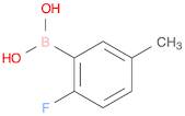 Boronic acid, B-(2-fluoro-5-methylphenyl)-