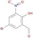 Benzaldehyde, 5-bromo-2-hydroxy-3-nitro-