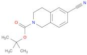 2(1H)-Isoquinolinecarboxylic acid, 6-cyano-3,4-dihydro-, 1,1-dimethylethyl ester
