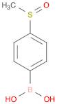 Boronic acid, B-[4-(methylsulfinyl)phenyl]-
