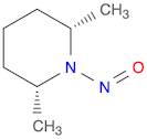 Piperidine, 2,6-dimethyl-1-nitroso-, (2R,6S)-rel-