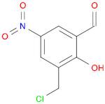 Benzaldehyde, 3-(chloromethyl)-2-hydroxy-5-nitro-