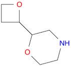 Morpholine, 2-(2-oxetanyl)-