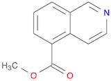 5-Isoquinolinecarboxylic acid, methyl ester