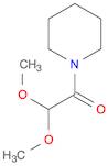 Ethanone, 2,2-dimethoxy-1-(1-piperidinyl)-