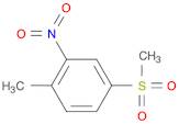 Benzene, 1-methyl-4-(methylsulfonyl)-2-nitro-