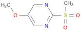 Pyrimidine, 5-methoxy-2-(methylsulfonyl)-