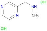 2-Pyrazinemethanamine, N-methyl-, hydrochloride (1:2)
