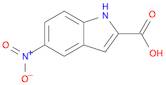 1H-Indole-2-carboxylic acid, 5-nitro-