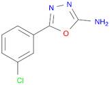 1,3,4-Oxadiazol-2-amine, 5-(3-chlorophenyl)-