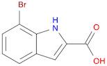 1H-Indole-2-carboxylic acid, 7-bromo-