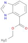 1H-Benzimidazole-7-carboxylic acid, ethyl ester